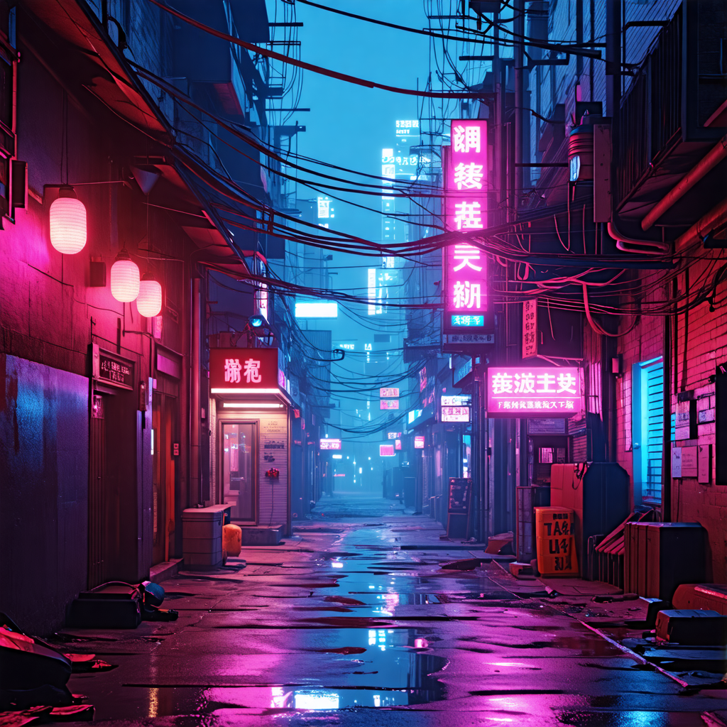 Chasing Shadows of Neon Hollow